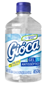 alcool gel antisseptico 450g fliptop
